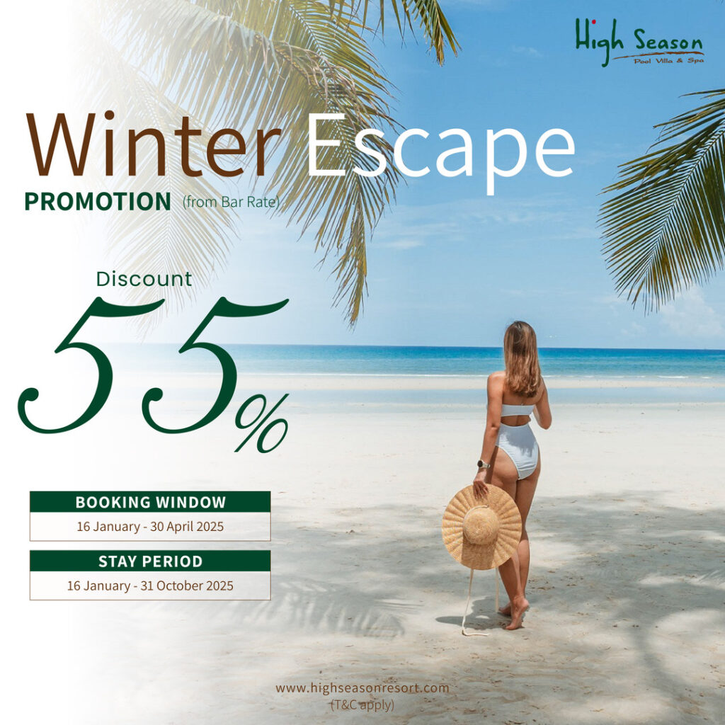 Winter Escape Promotion | High Season Pool Villa & Spa